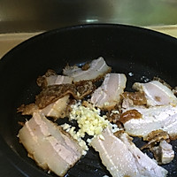 紫菜苔炒肉的做法图解2