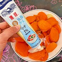 超快手！解决剩余食材！芝士红薯酥的做法图解3