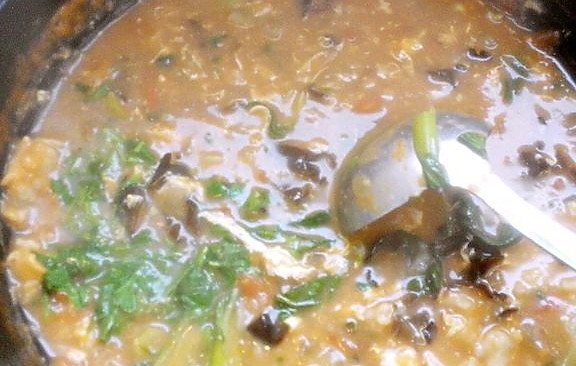巨简单巨好吃的疙瘩汤的做法