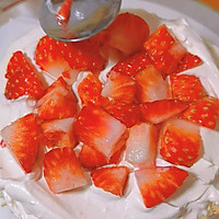 #圣迪乐鲜蛋杯复赛#草莓奶油水果蛋糕的做法图解19