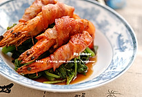 培根煎大虾 --- 零难度的豪华宴客菜的做法