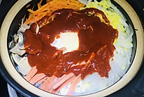 随性韩式辣酱拌饭的做法