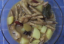 家常焖鸡爪儿的做法