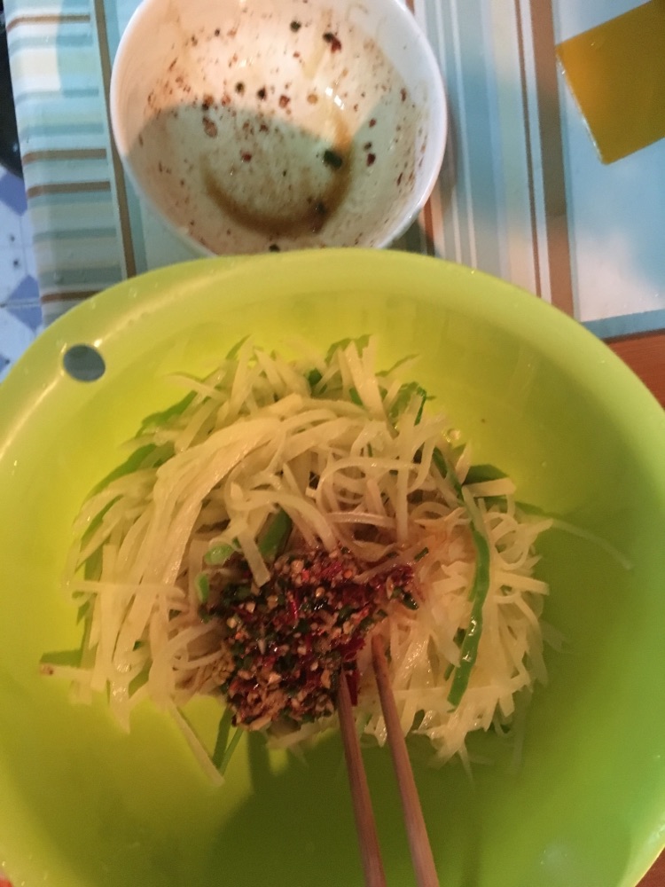 凉拌土豆丝的做法图解5