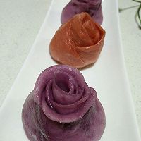 紫薯玫瑰花的做法图解12