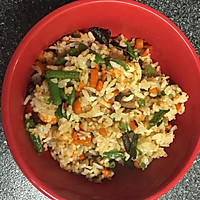 鲜虾炒饭的做法图解2