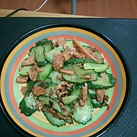 黄瓜火腿的做法图解1