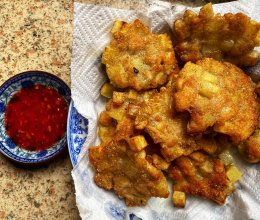 香脆鸡肉薯饼的做法
