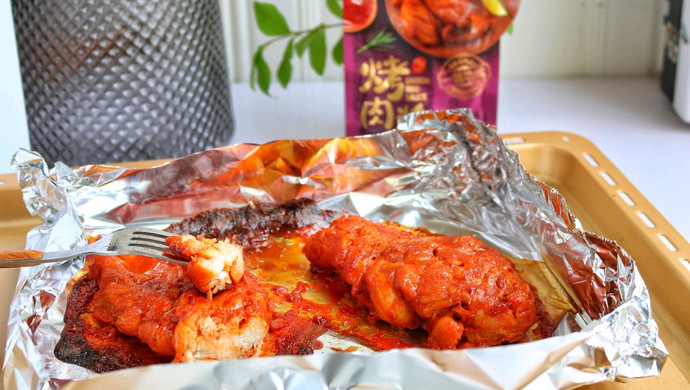 一酱搞定~奥尔良烤鸡胸