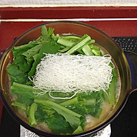 小白菜汆丸子汤的做法图解15