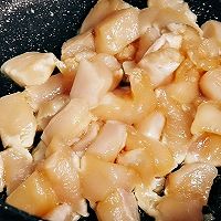 茭白蘑菇鸡肉焗饭的做法图解3