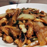 辣炒八爪鱼的做法图解5