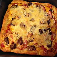 牛肉培根pizza的做法图解7