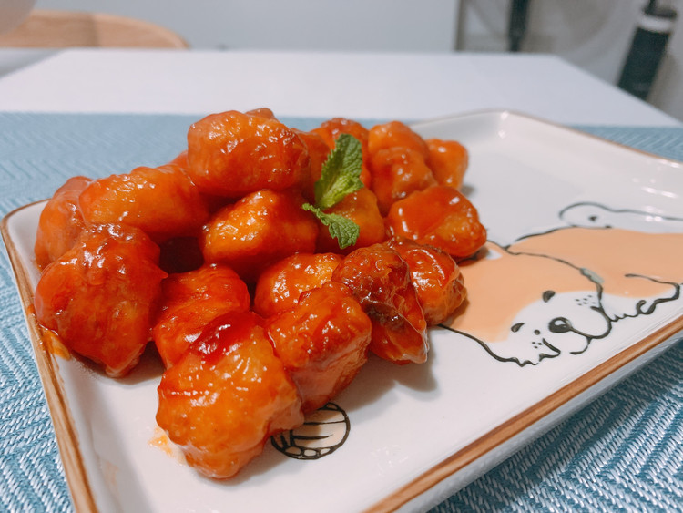 简易版糖醋鸡米花的做法