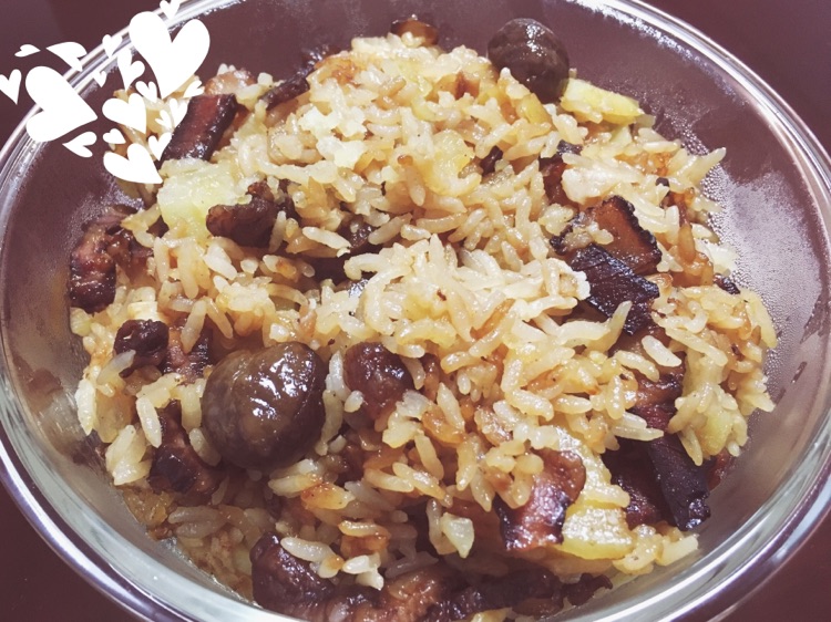 广式腊肉手抓饭