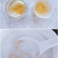 椰汁水晶桂花糕的做法图解2