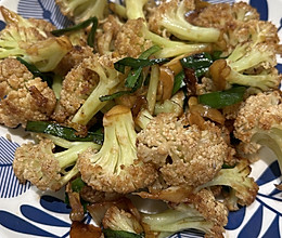 干锅菜花的做法