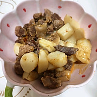 红烧牛肉山药的做法图解11