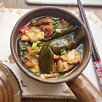 #父亲节，给老爸做道菜#腊肉排骨煲的做法图解21