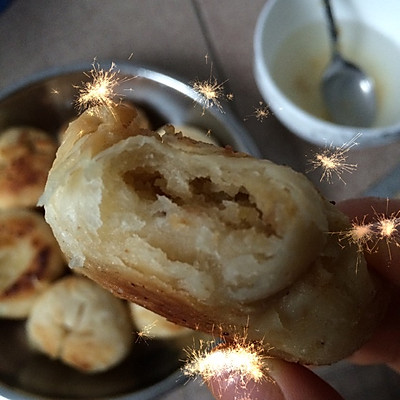 板栗饼（煎的噢，无需烤箱）