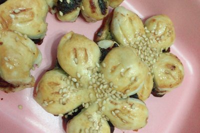 手抓饼版豆沙酥