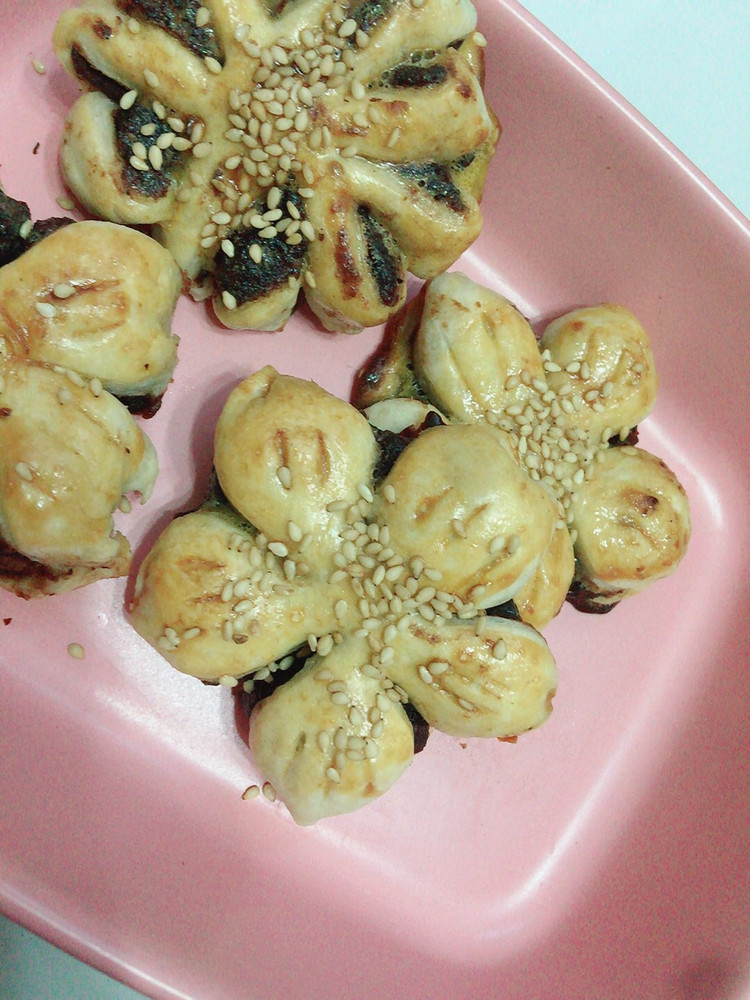 手抓饼版豆沙酥的做法