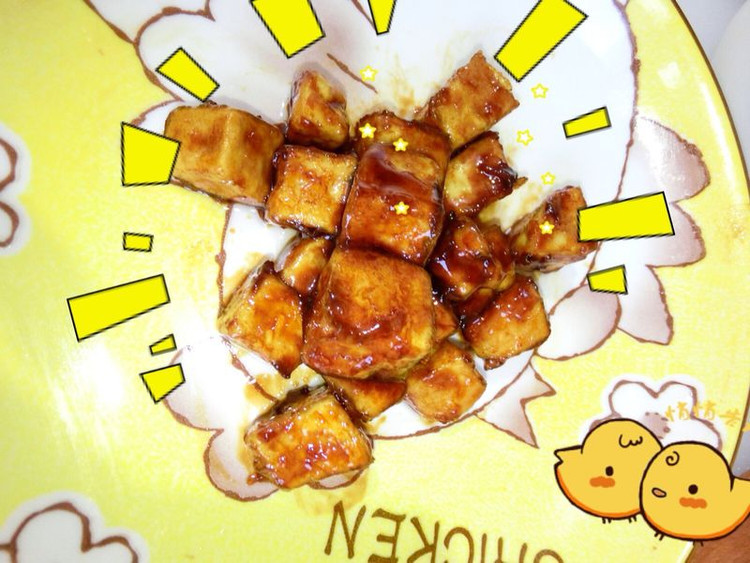 酸甜豆腐块的做法