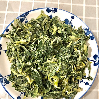 快手鲜蒸野菜（面条菜）