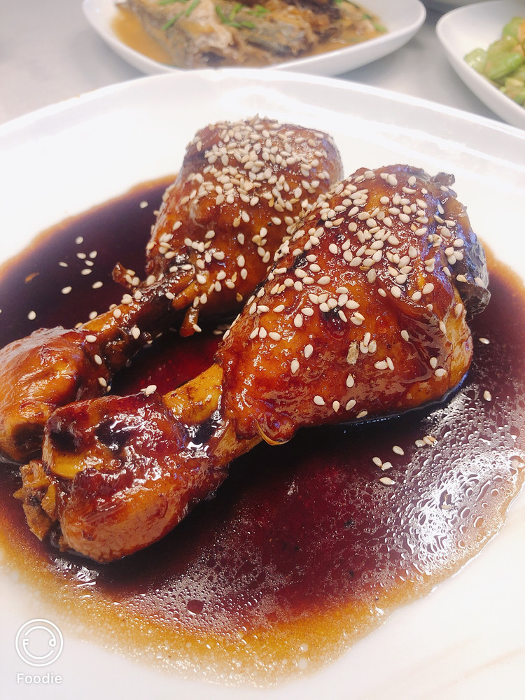 豉油鸡腿的做法