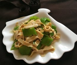 尖椒干豆腐