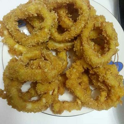 香炸鱿鱼圈