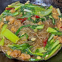 白菜炖粉条的做法图解6