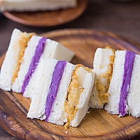 紫芋麻薯三明治的做法图解16