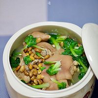 猪蹄炖黑豆的做法图解7