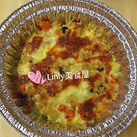 【Linly美食屋】咖喱牛腩焗饭的做法图解6