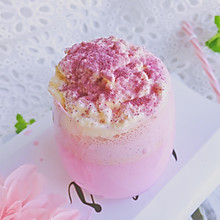 粉色星冰乐—很甜很撩人#秋天怎么吃#