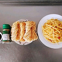 #洗手作羹汤#不加一点油的鸡蛋煎饼卷馓子的做法图解5