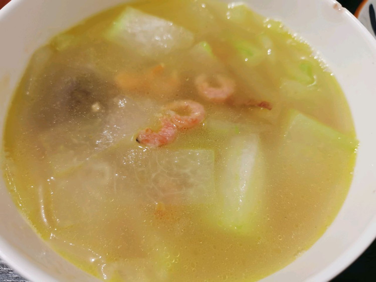 冬瓜海米汤的做法