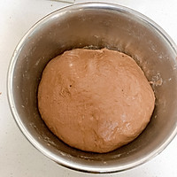 巧克力麻薯蜜豆软欧包的做法图解10