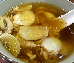 桂花红糖百合酒酿西米汤的做法