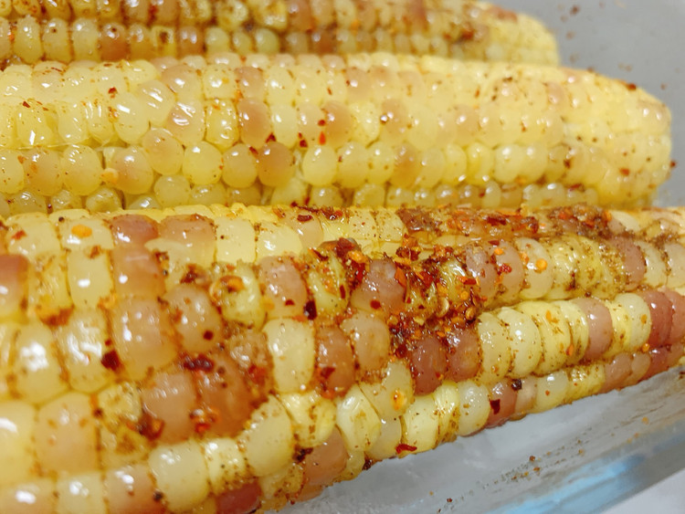 ‼️比肉好吃的烤玉米㊙️烤箱版的做法