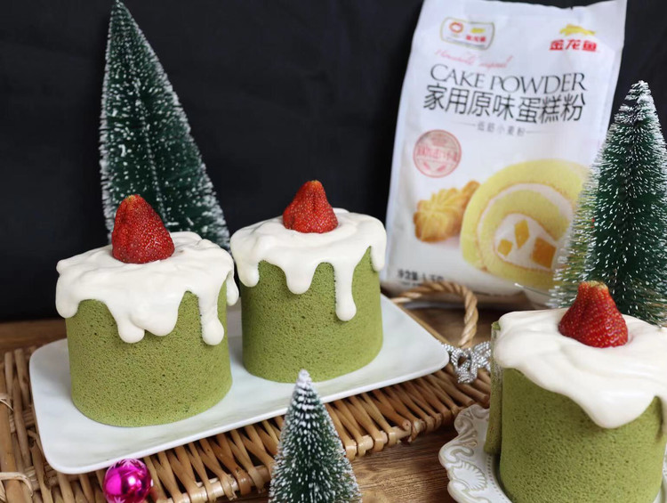 抹茶雪顶蛋糕卷的做法