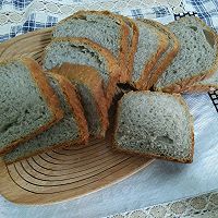 黑芝麻糊一次性发酵吐司的做法图解12