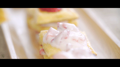 酸奶草莓三明治的做法图解13