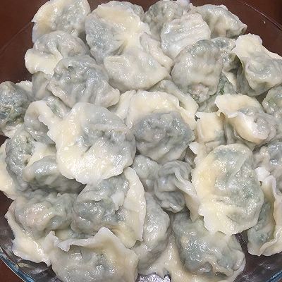 姜香韭菜猪肉水饺