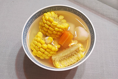 养颜素食~山药胡萝卜玉米汤