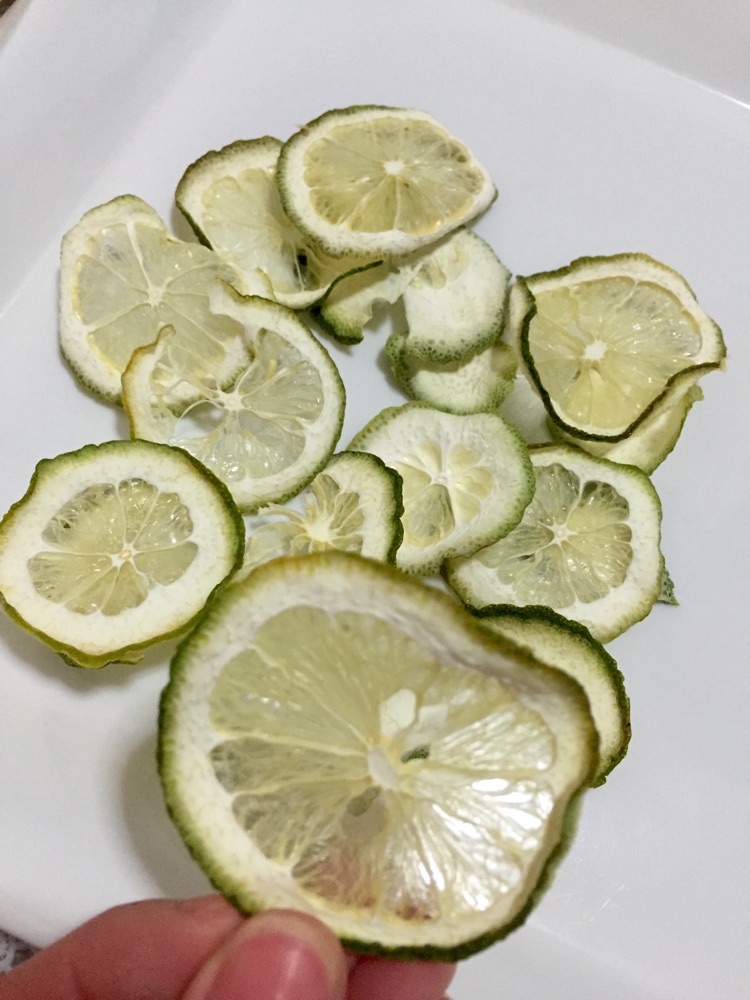 干柠檬片