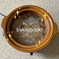 适合女生的平价营养美容羹-牛奶桃胶银耳羹的做法图解4