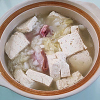 【快手菜】白菜豆腐煲的做法图解3
