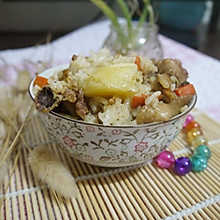 黄鸡焖米饭